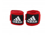 Бинты эластичные Adidas AIBA Rules Boxing Crepe Bandage, 450см, красные