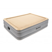 Надувная кровать Bestway FoamTop Comfort Raised Airbed(Queen) 203х152х46см со встр насосом,мягкий верх 67486