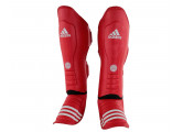 Защита голени и стопы Adidas WAKO Super Pro Shin Instep Guards красная adiWAKOGSS11