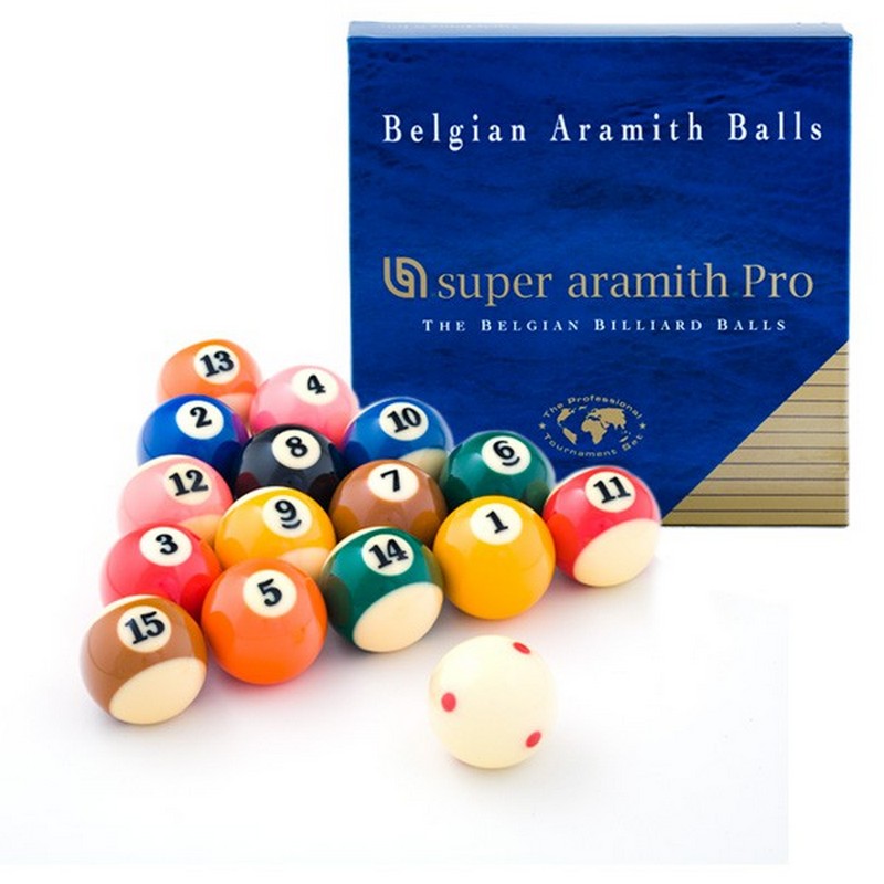 Шары Aramith Pool Super Pro-Cup TV ø57,2мм 800_800