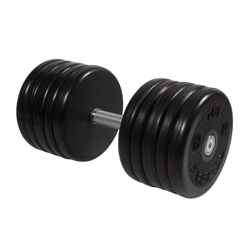 Гантель классик MB Barbell с вращающейся ручкой 52 кг MB-FdbEM-B52 1000_1000