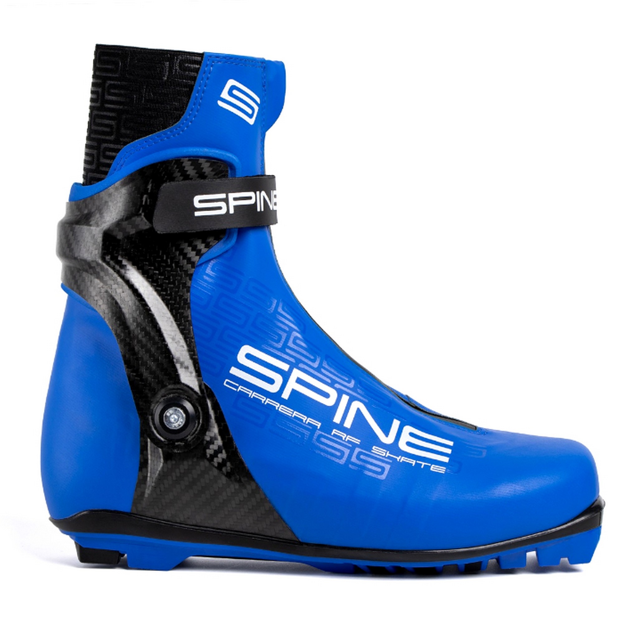 Лыжные ботинки Spine NNN Carrera RF Skate (526/1 M) синий 2000_2000