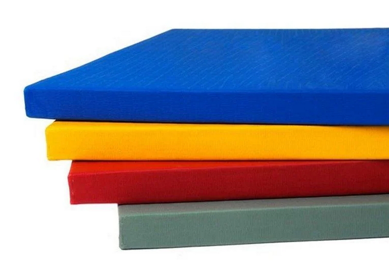 Татами Верх JUDO 650 гр/м2 низ Antislip 670 гр/м2 ромб 50мм 1*1м DSFight 800_539