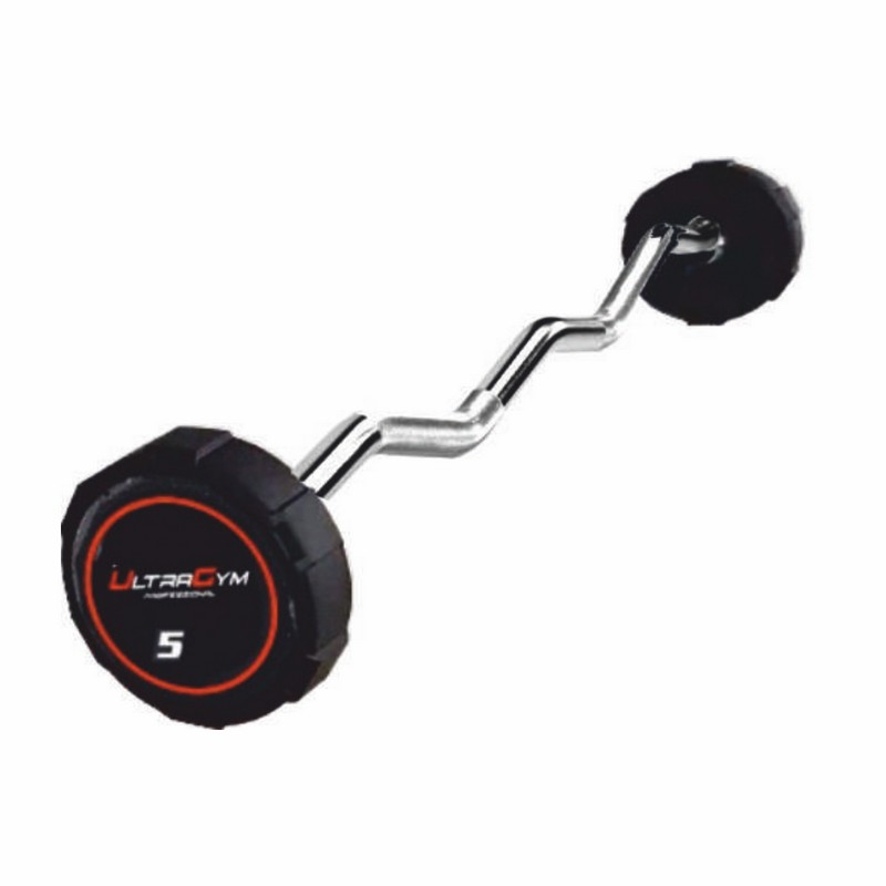 Комплект изогнутых штанг от 10 до 30 кг UltraGym UG3005A 800_800